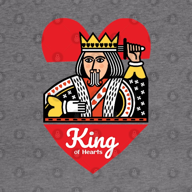 Classic King of Hearts by KewaleeTee